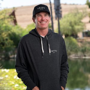 Frinj terry hooded pullover